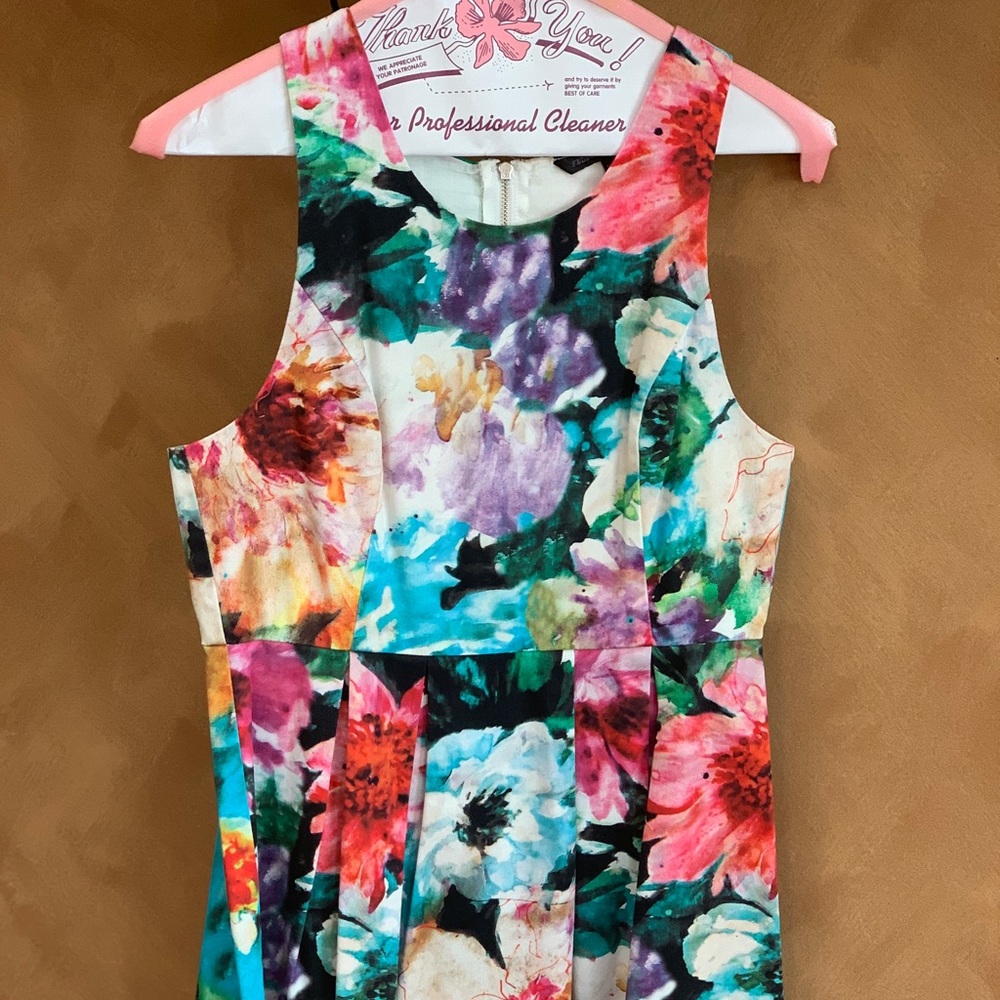 Summery petite floral dress